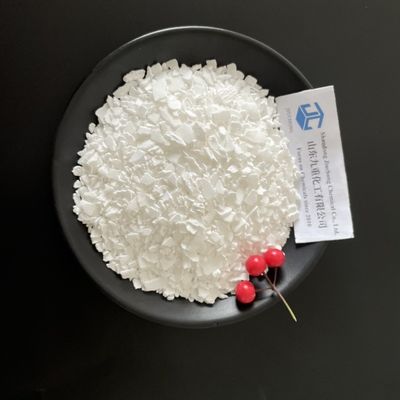 25kg/dihydrate Ca$l*Cl2 χλωριδίου χημική 74%Min ασβεστίου 1000kg άσπρη νιφάδα