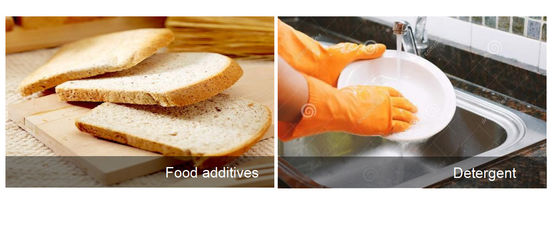 Sodium Bicarbonate For Food Processing CAS 144-55-8 Monoclinic Crystalline Powder Store In A Dry Place